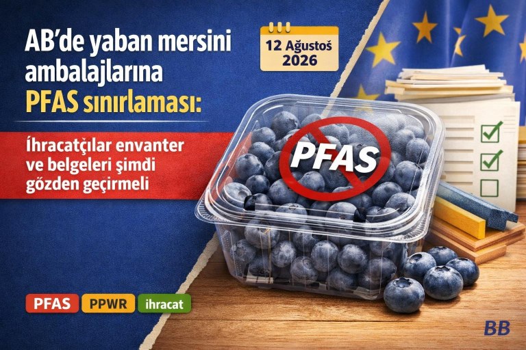AB'de yaban mersini ambalajlarına PFAS sınırlaması: İhracatçılar envanter ve belgeleri şimdi gözden geçirmeli görseli