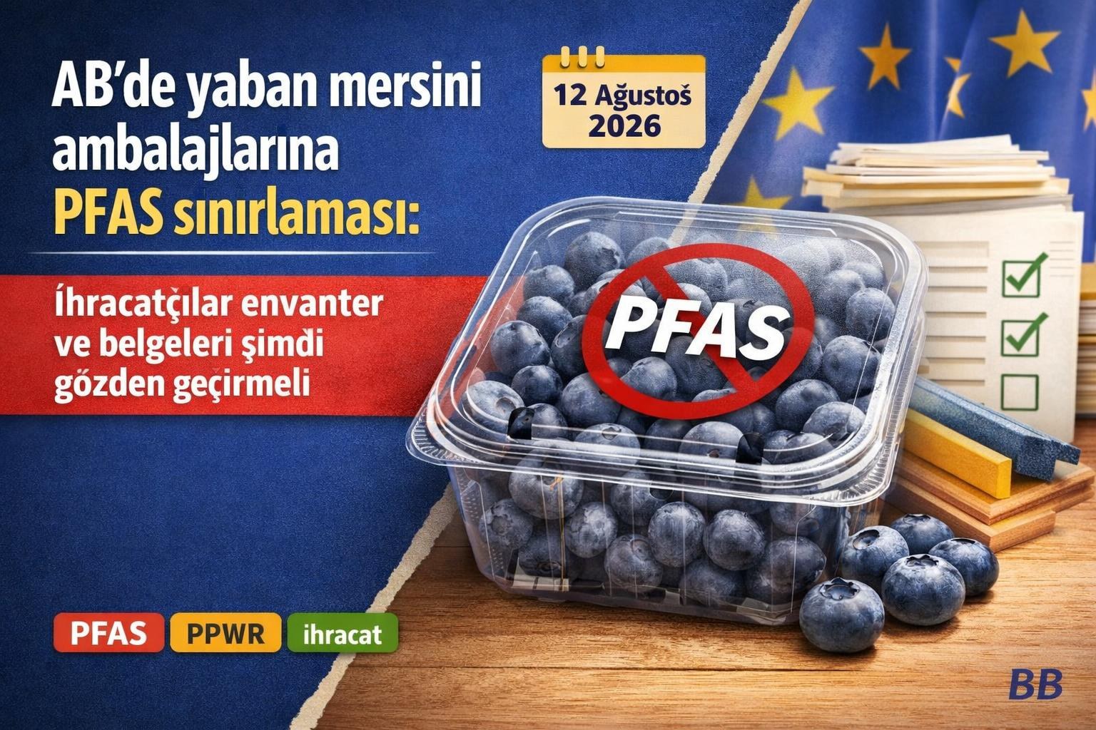 AB'de yaban mersini ambalajlarına PFAS sınırlaması: İhracatçılar envanter ve belgeleri şimdi gözden geçirmeli gorseli