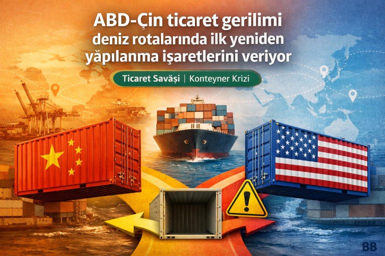ABD-Çin ticaret gerilimi deniz rotalarında ilk yeniden yapılanma işaretlerini veriyor görseli
