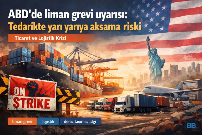 ABD'de liman grevi uyarısı: Tedarikte yarı yarıya aksama riski görseli