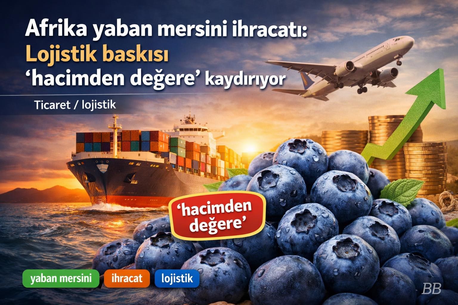 Afrika yaban mersini ihracatı: Lojistik baskısı 'hacimden değere' kaydırıyor gorseli