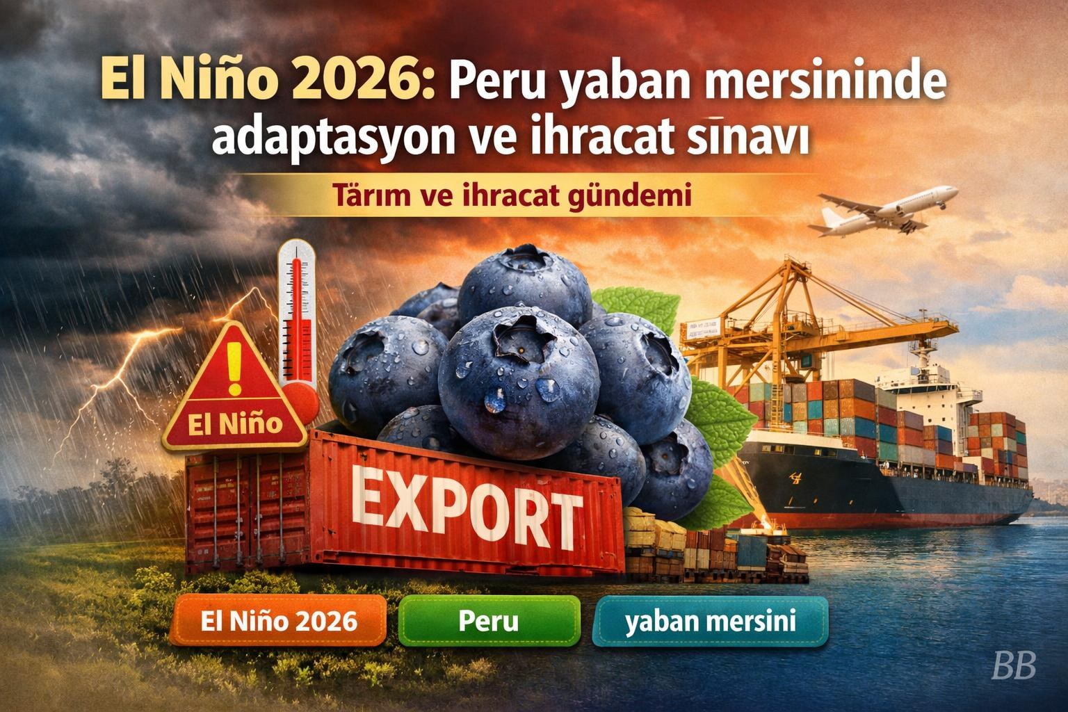 El Niño 2026: Peru yaban mersininde adaptasyon ve ihracat sınavı görseli