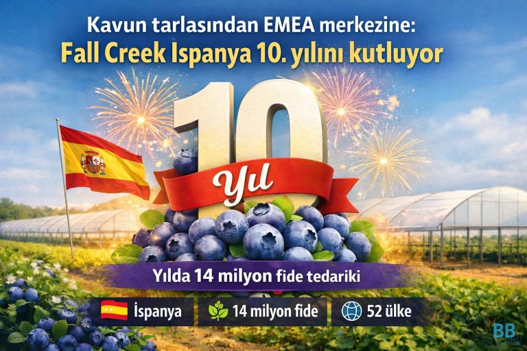 10 yılda yaban mersini merkezine dönüşen sergi: Fall Creek’in İspanya yatırımı EMEA’da söz sahibi oldu görseli