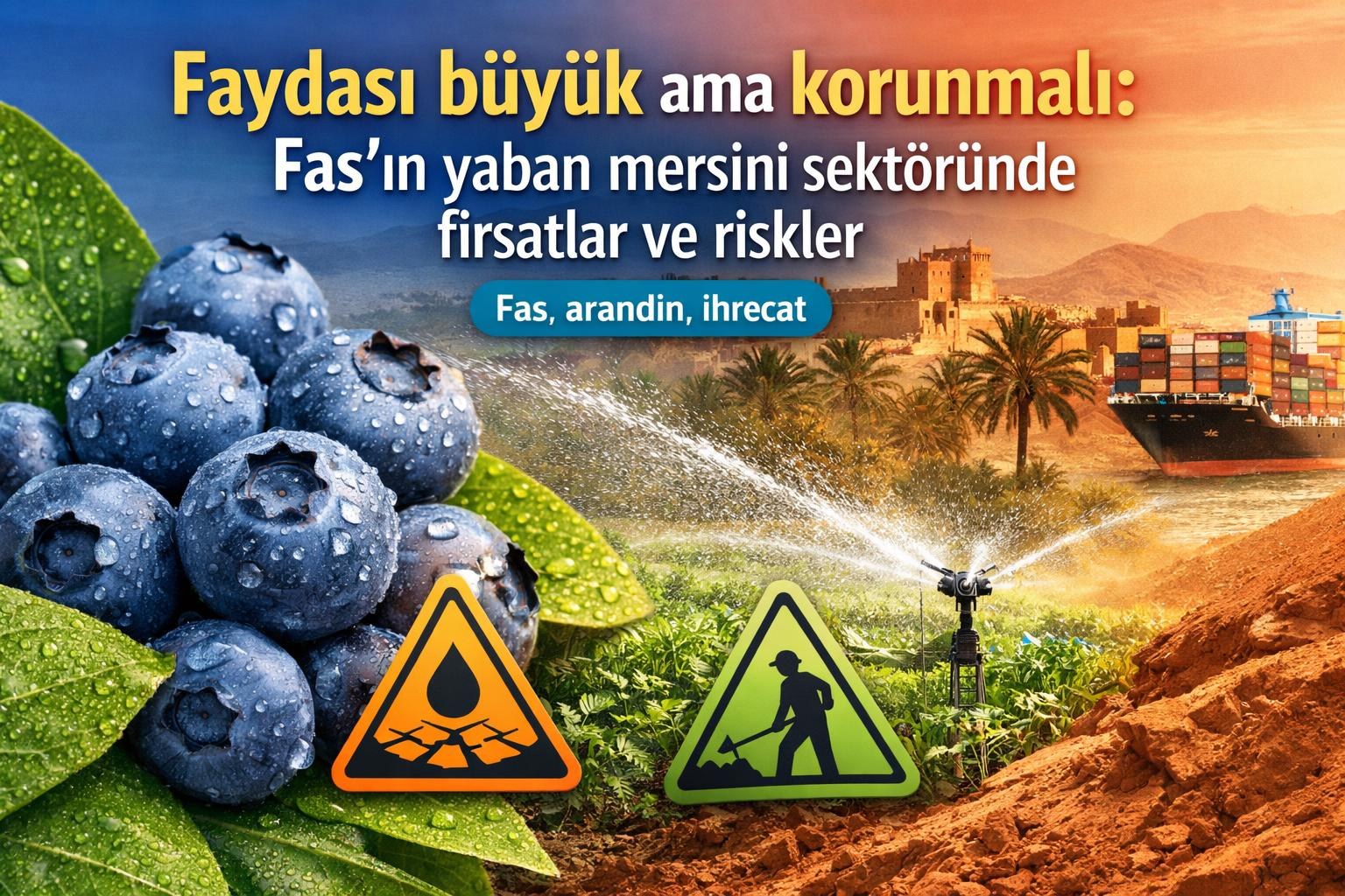 Faydası büyük ama korunmalı: Fas'ın yaban mersini sektöründe fırsatlar ve riskler gorseli