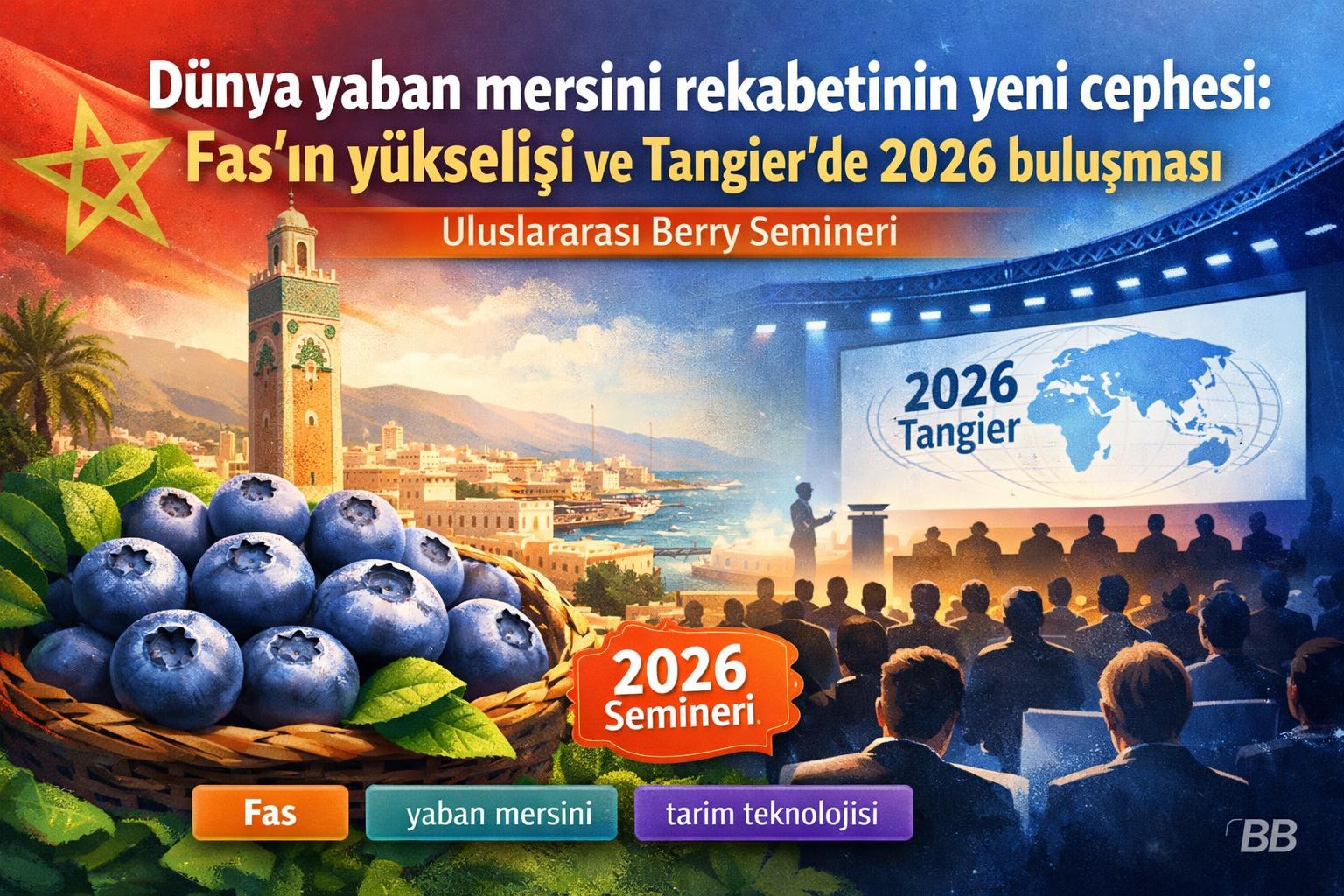 Dünya yaban mersini rekabetinin yeni cephesi: Fas'ın yükselişi ve Tangier'de 2026 buluşması gorseli