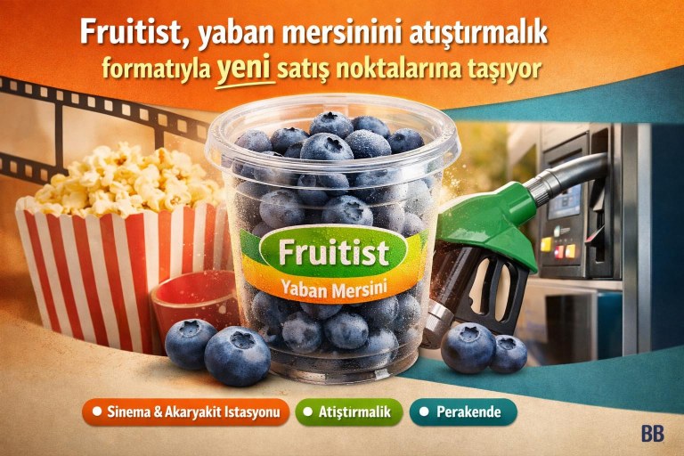 Fruitist, yaban mersinini atıştırmalık formatıyla yeni satış noktalarına taşıyor görseli