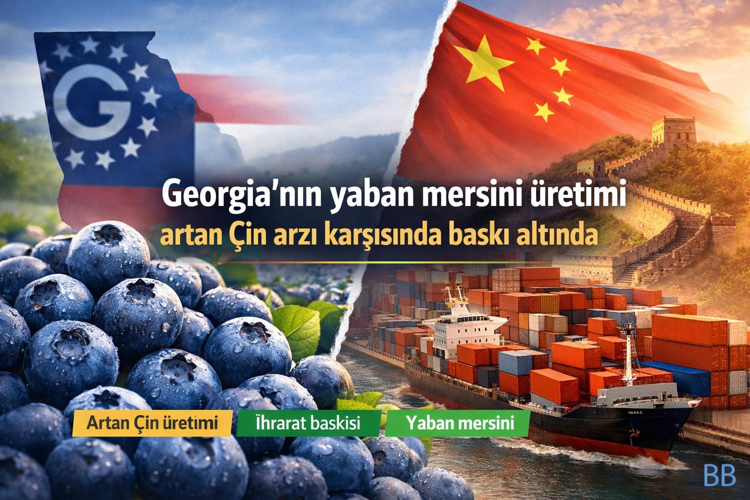 Georgia'nın yaban mersini üretimi artan Çin arzı karşısında baskı altında gorseli