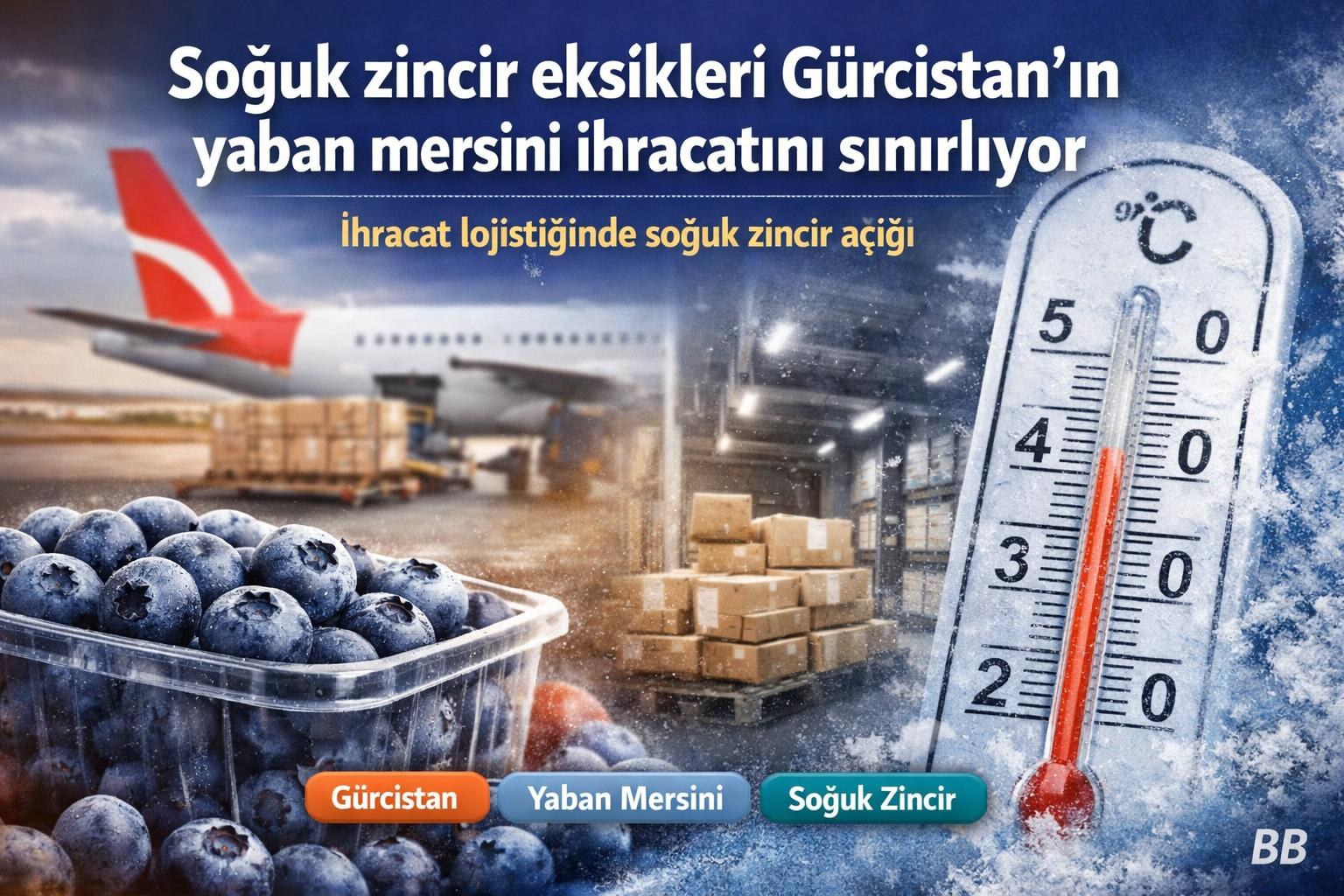 Soğuk zincir eksikleri Gürcistan’ın yaban mersini ihracatını sınırlıyor gorseli