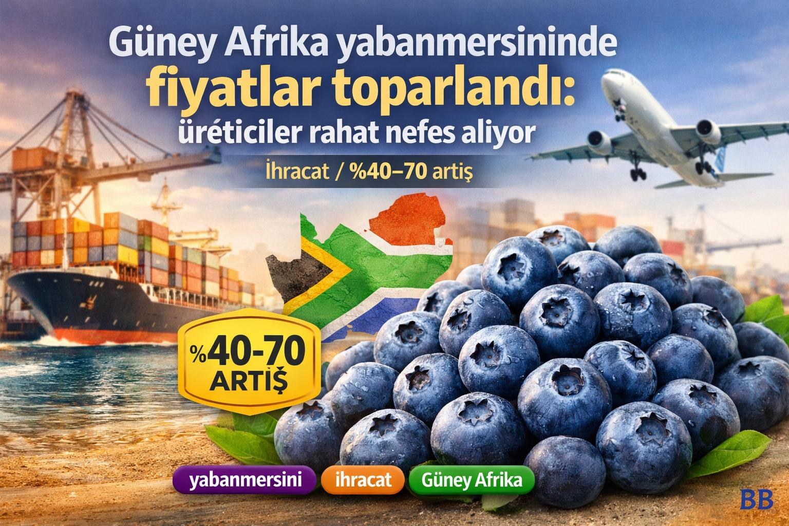 Güney Afrika yabanmersininde fiyatlar toparlandı: üreticiler rahat nefes alıyor görseli