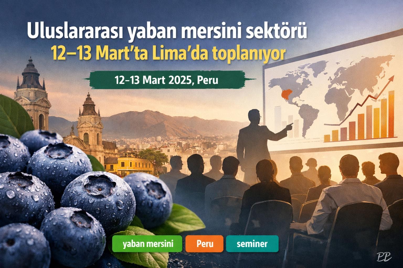 Uluslararası yaban mersini sektörü 12–13 Mart’ta Lima'da toplanıyor gorseli