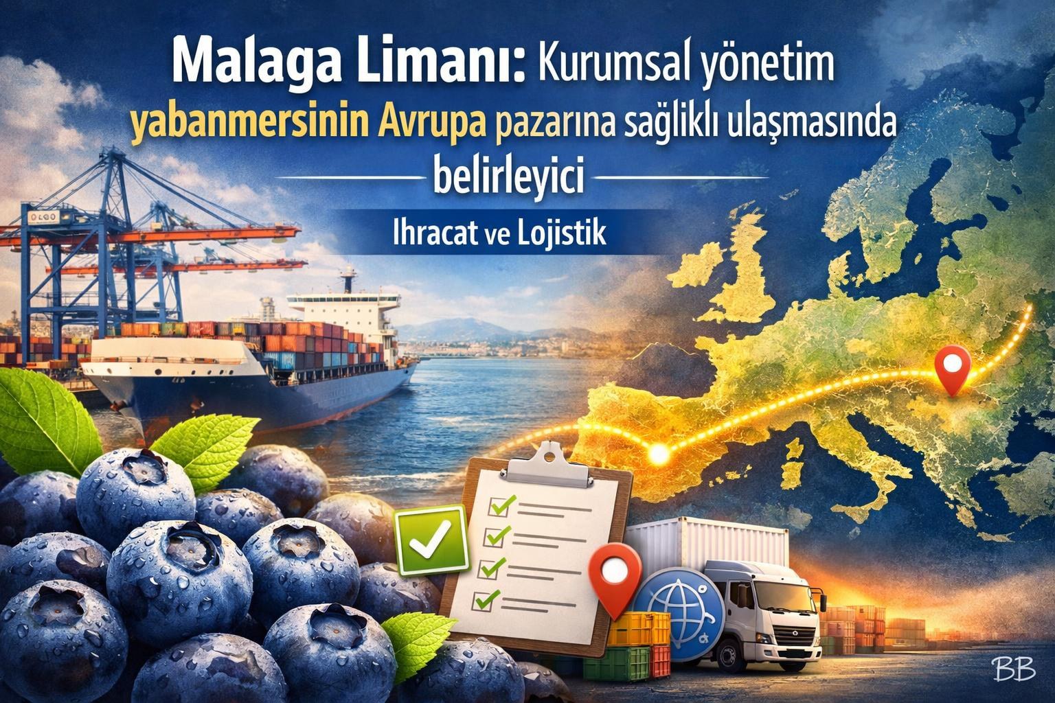 Malaga Limanı: Kurumsal yönetim yabanmersinin Avrupa pazarına sağlıklı ulaşmasında belirleyici gorseli