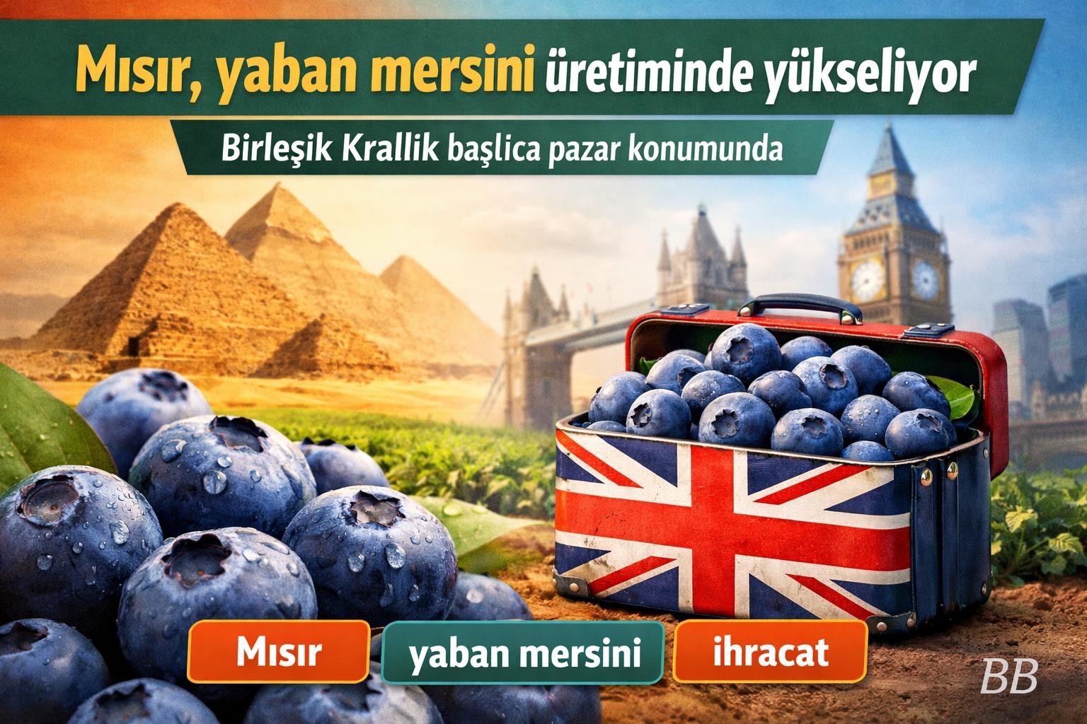 Mısır, yaban mersini üretiminde yükseliyor — Birleşik Krallık başlıca pazar konumunda gorseli