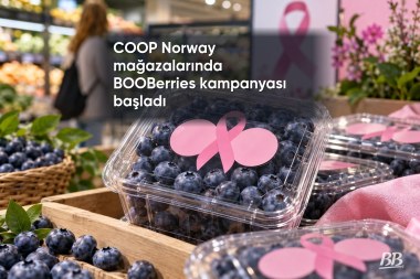 BerryWorld ve COOP Norway’den meme kanseri farkındalığı için özel yaban mersini paketi görseli