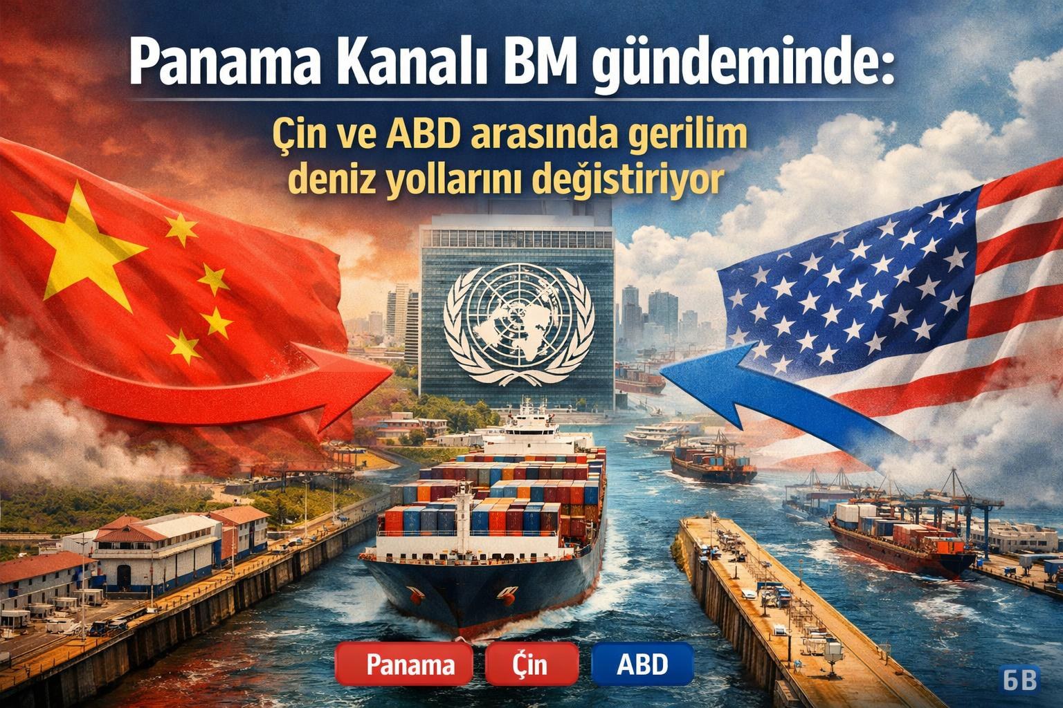 Panama Kanalı BM gündeminde: Çin ve ABD arasında gerilim deniz yollarını değiştiriyor gorseli