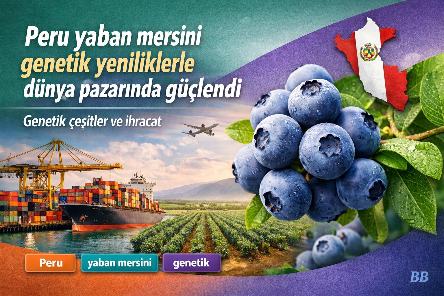 Peru yaban mersini genetik yeniliklerle dünya pazarında güçlendi görseli