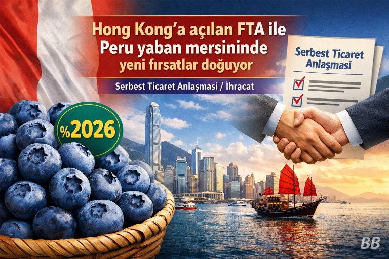 Hong Kong’a açılan FTA ile Peru yaban mersininde yeni fırsatlar doğuyor görseli