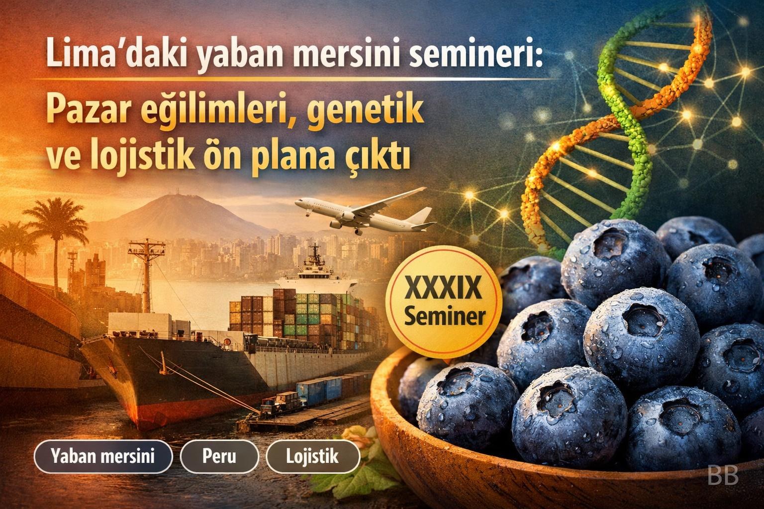 Lima'daki yaban mersini semineri: Pazar eğilimleri, genetik ve lojistik ön plana çıktı gorseli