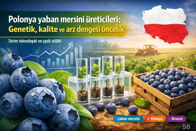 Polonya yaban mersini üreticileri: Genetik, kalite ve arz dengesi öncelik görseli