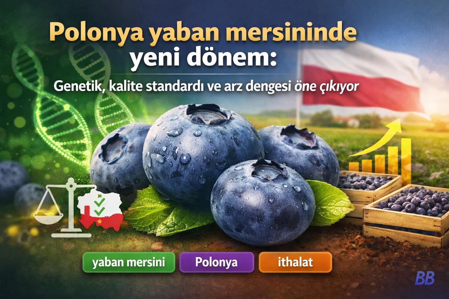 Polonya yaban mersininde yeni dönem: Genetik, kalite standardı ve arz dengesi öne çıkıyor gorseli