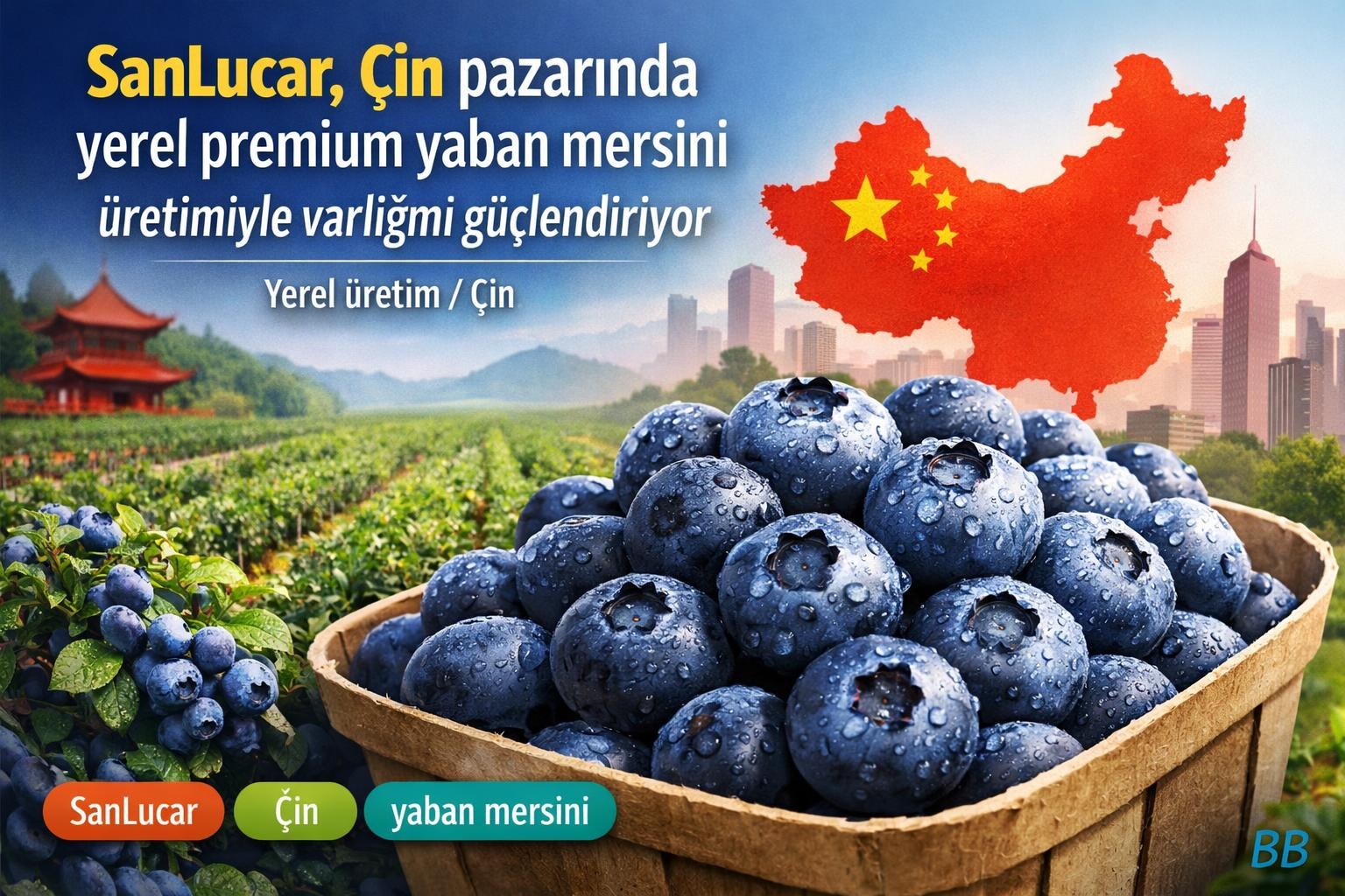 SanLucar, Çin pazarında yerel premium yaban mersini üretimiyle varlığını güçlendiriyor görseli