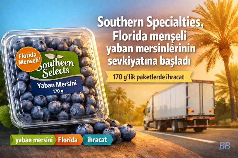 Southern Specialties, Florida menşeli yaban mersinlerinin sevkiyatına başladı görseli