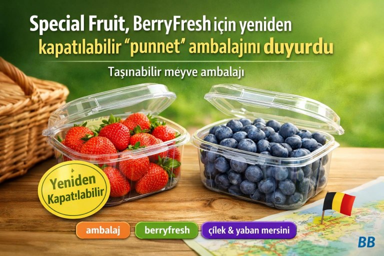 Special Fruit, BerryFresh için yeniden kapatılabilir 'punnet' ambalajını duyurdu görseli