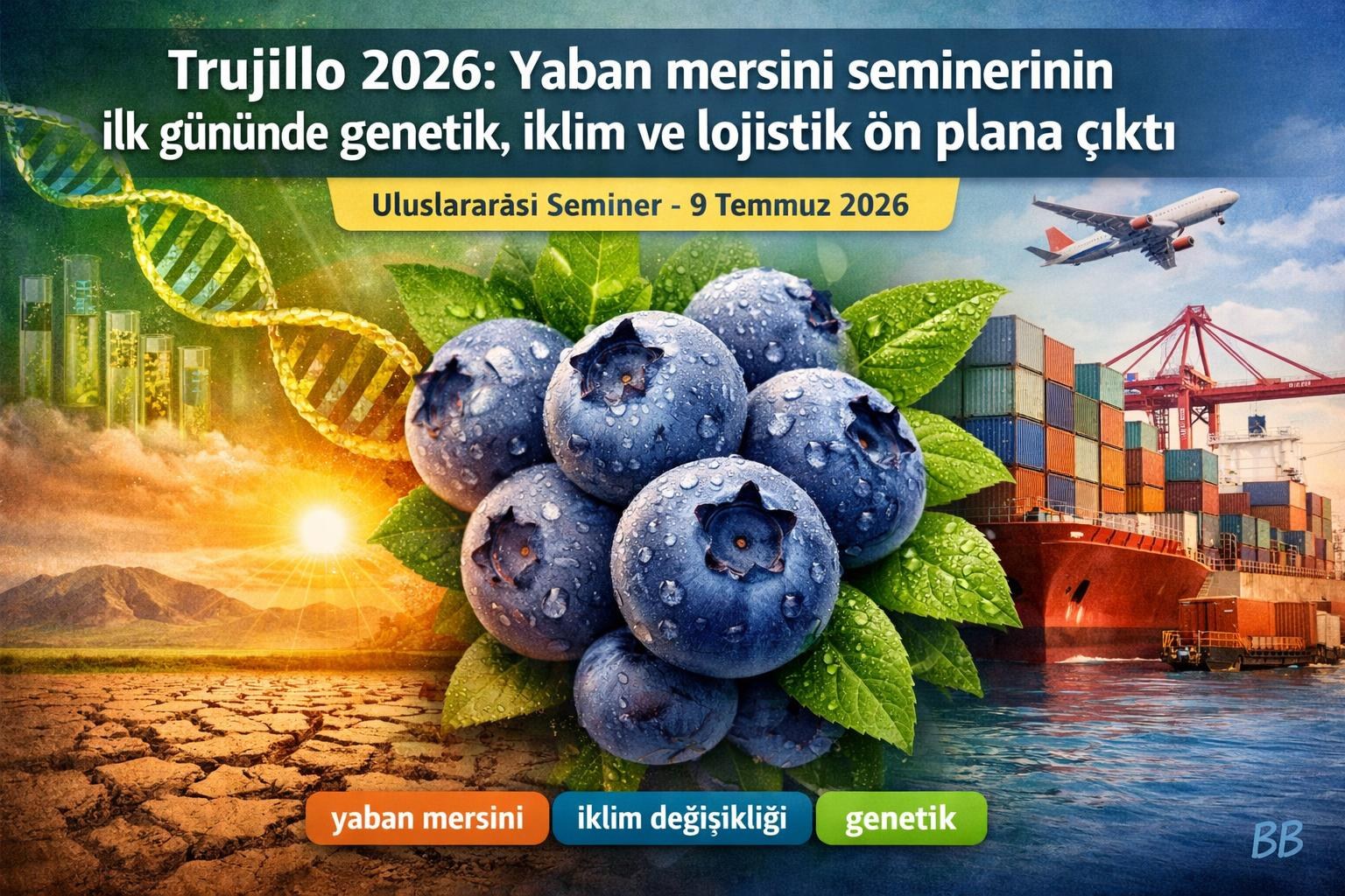 Trujillo 2026: Yaban mersini seminerinin ilk gününde genetik, iklim ve lojistik ön plana çıktı gorseli