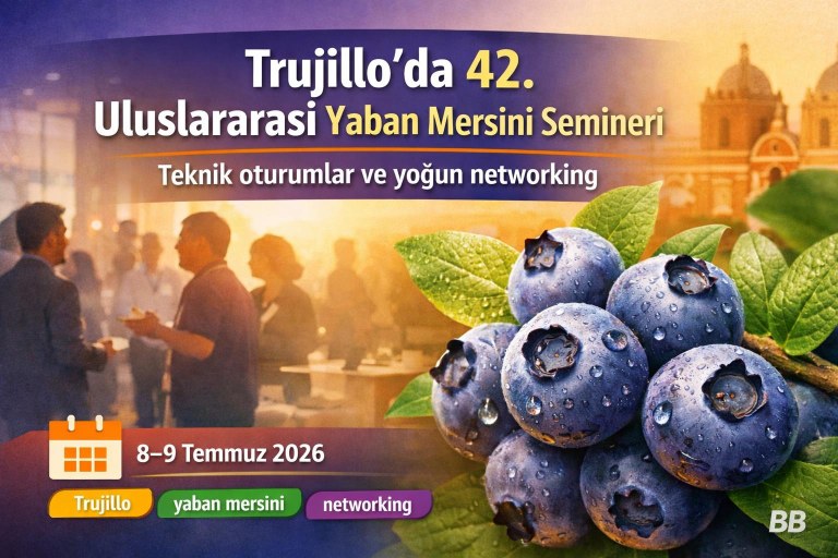 Trujillo'da 42. Uluslararası Yaban Mersini Semineri: Teknik oturumlar ve yoğun networking görseli