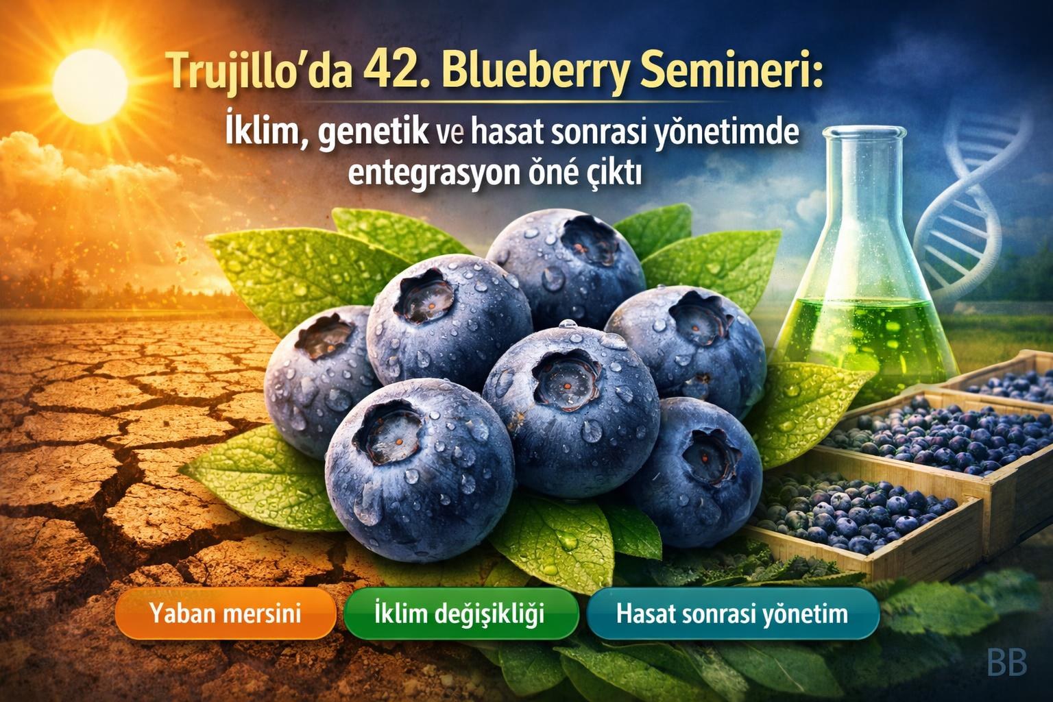 Trujillo'da 42. Blueberry Semineri: İklim, genetik ve hasat sonrası yönetimde entegrasyon öne çıktı görseli