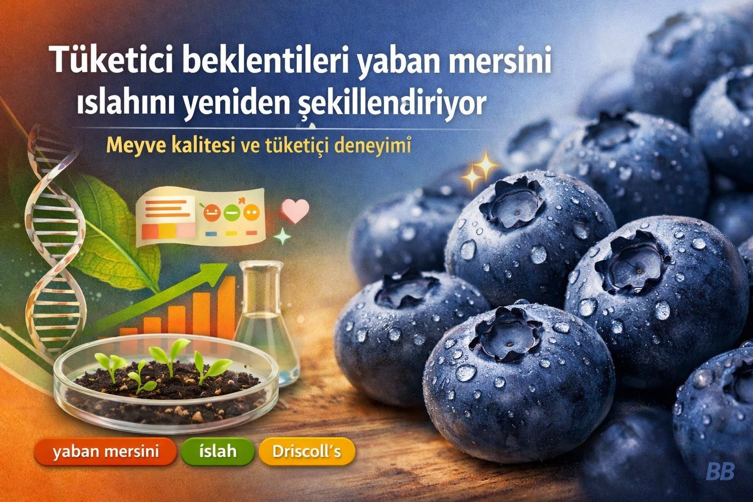 Tüketici beklentileri yaban mersini ıslahını yeniden şekillendiriyor gorseli