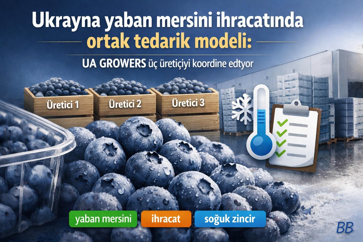 Ukrayna yaban mersini ihracatında ortak tedarik modeli: UA GROWERS üç üreticiyi koordine ediyor gorseli