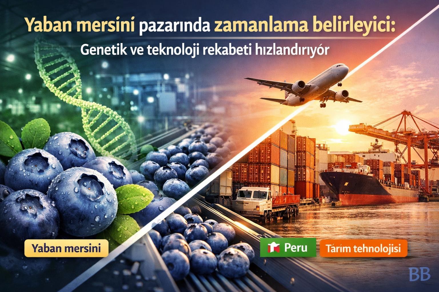 Yaban mersini pazarında zamanlama belirleyici: Genetik ve teknoloji rekabeti hızlandırıyor gorseli