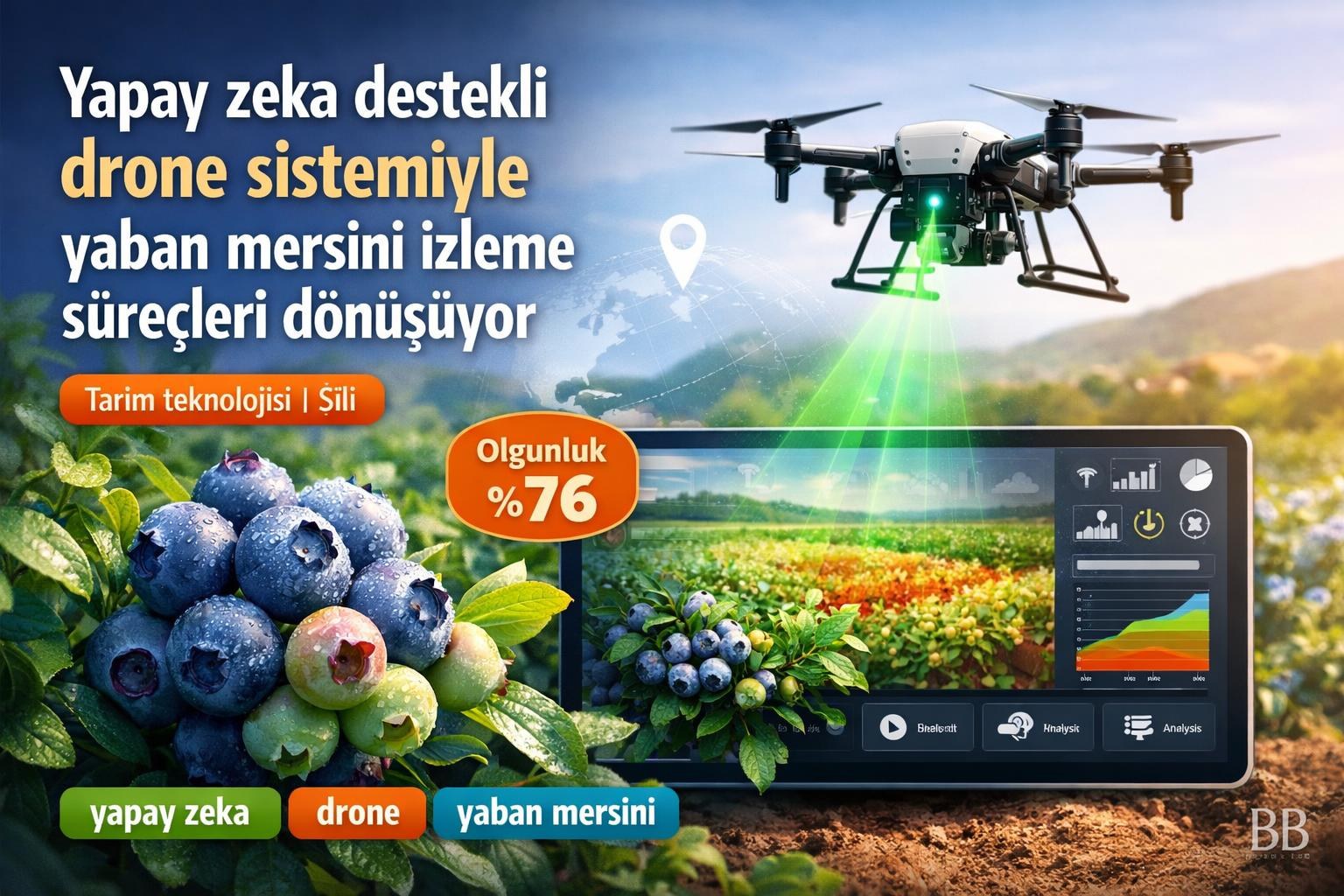 Yapay zeka destekli drone sistemiyle yaban mersini izleme süreçleri dönüşüyor gorseli