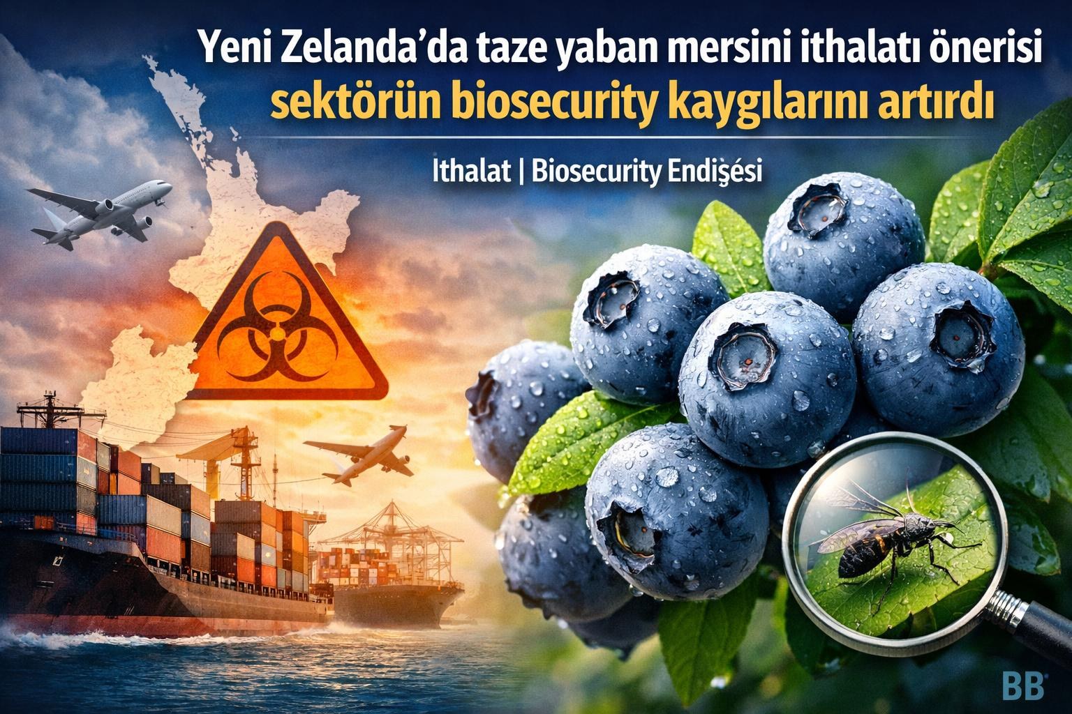 Yeni Zelanda'da taze yaban mersini ithalatı önerisi sektörün biosecurity kaygılarını artırdı görseli