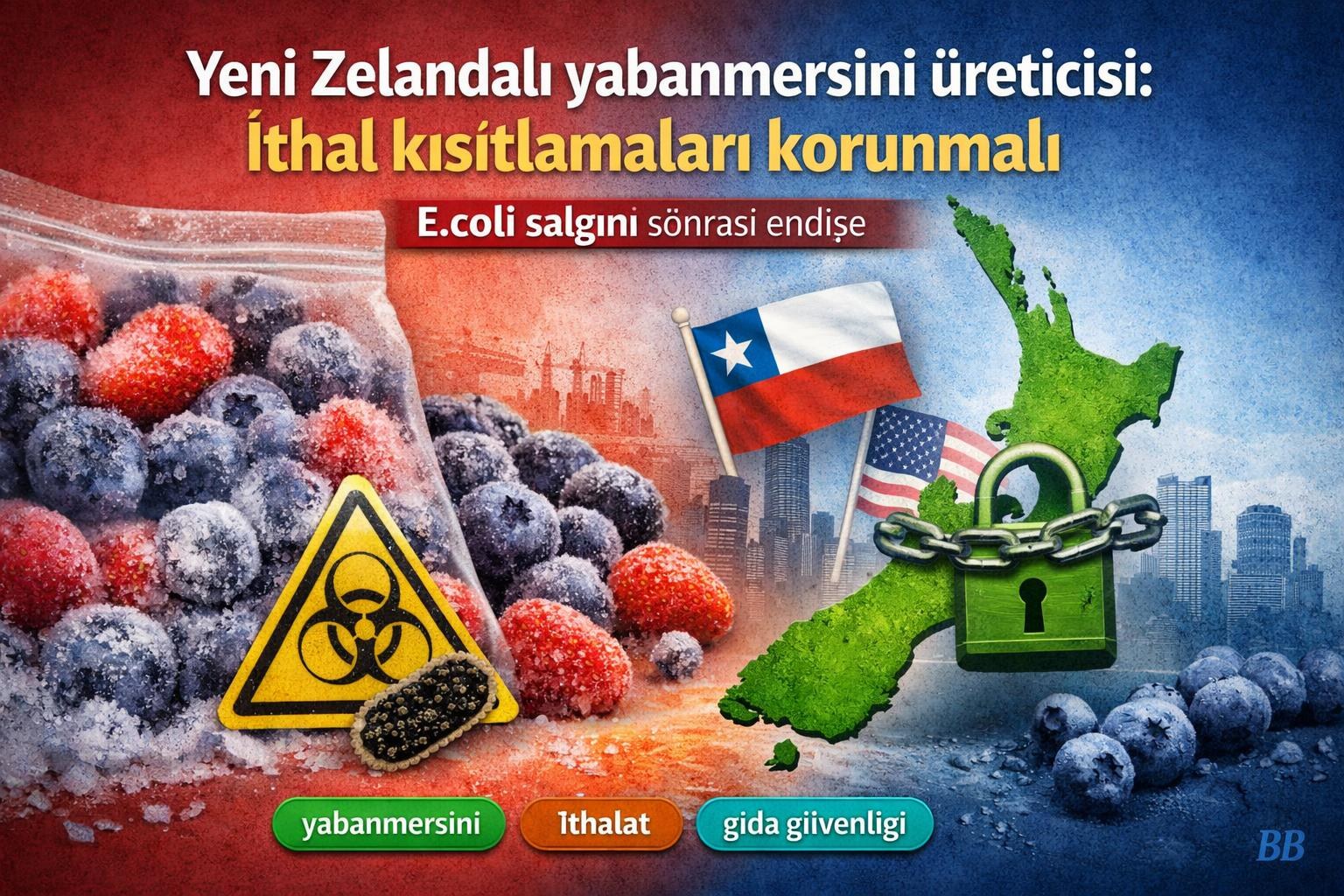 Yeni Zelandalı yabanmersini üreticisi: İthal kısıtlamaları korunmalı görseli