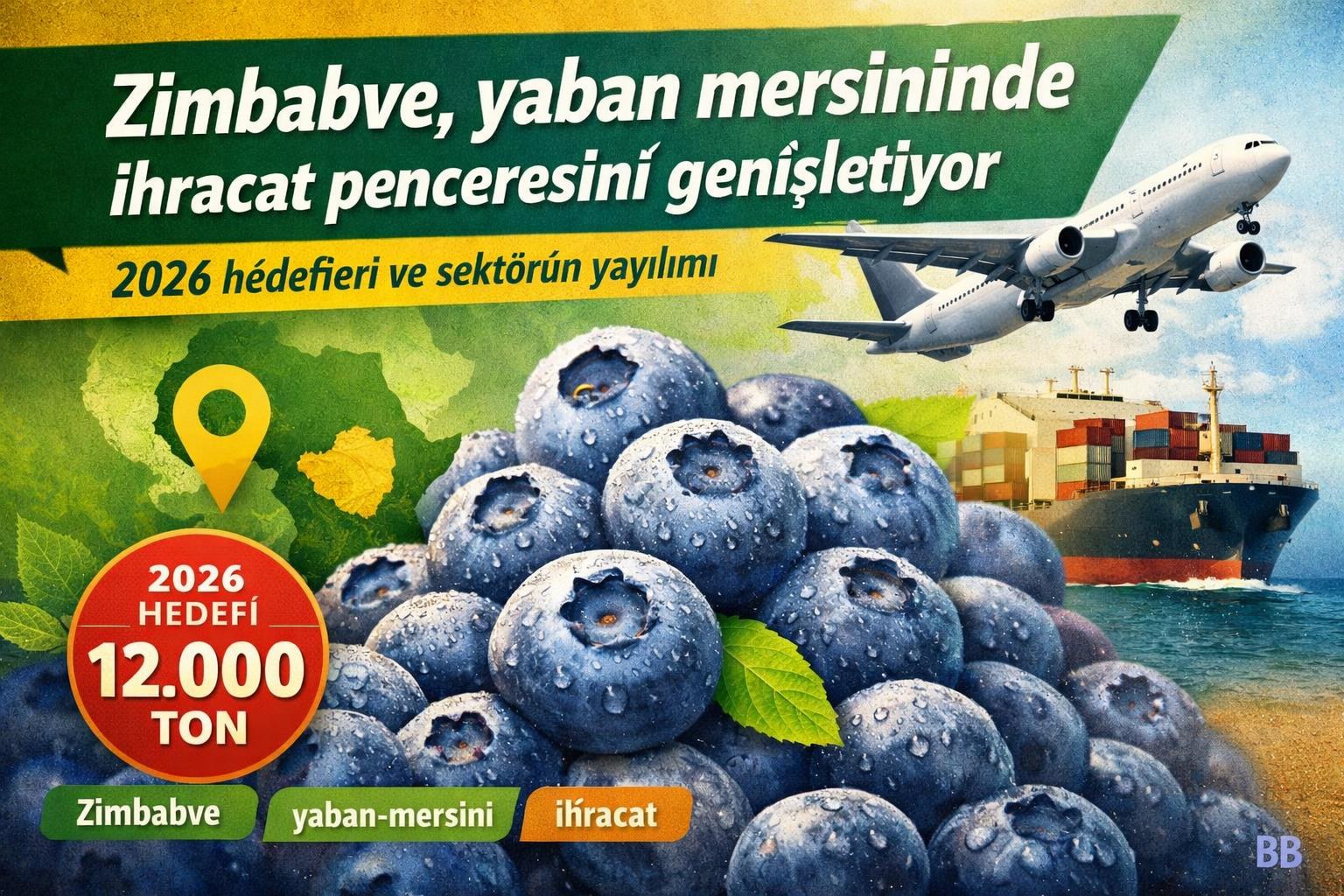 Zimbabve'de yaban mersini ihracatı hız kazanıyor: 2026 hedefleri ve sektörün yayılımı gorseli