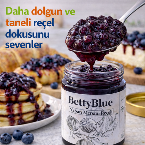 Yaban Mersini Reçeli (Yoğun Kıvam) — 400 gr