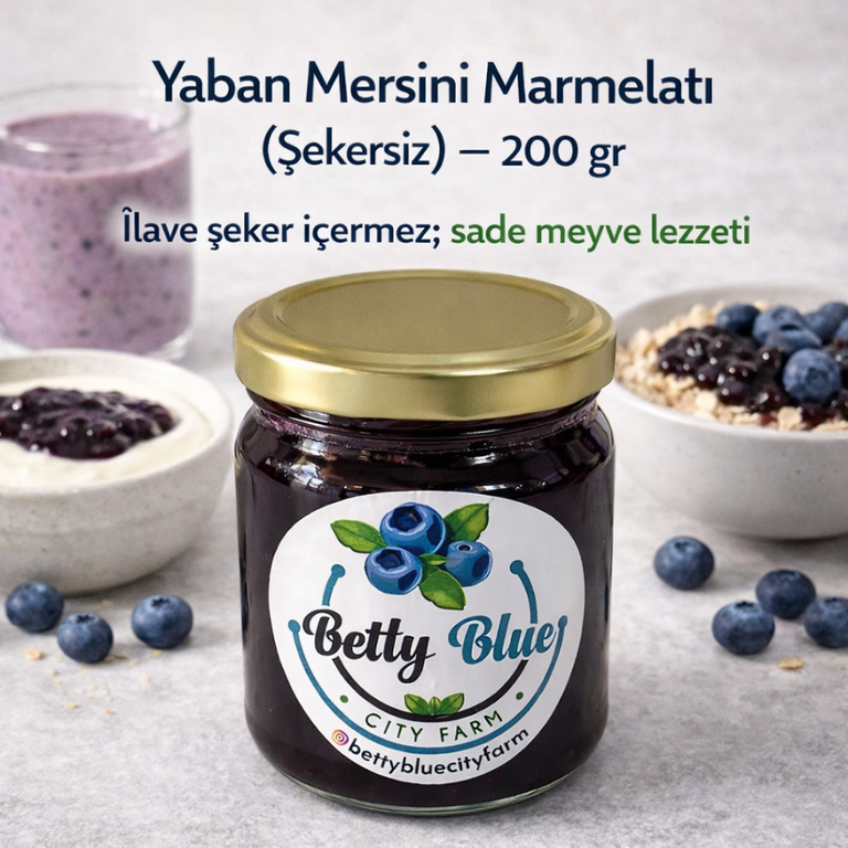 Yaban Mersini Marmelatı (Şekersiz) — 200 gr gorseli 2